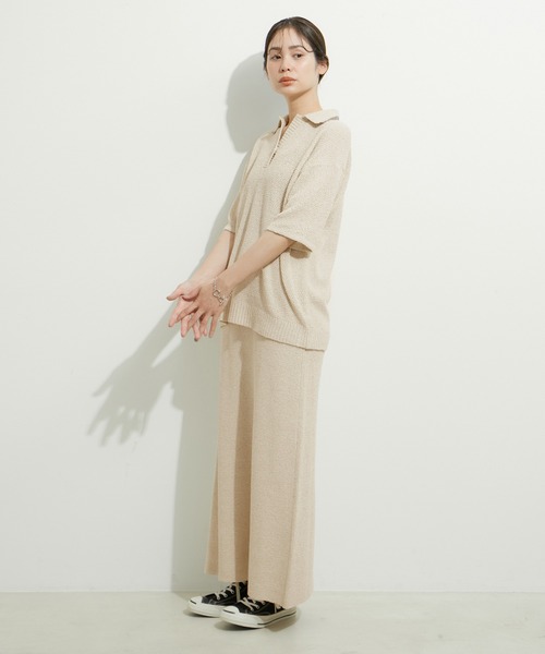 「LE CERCLE par rope'」 半袖ニット FREE ブラック系その他2 レディース_画像5