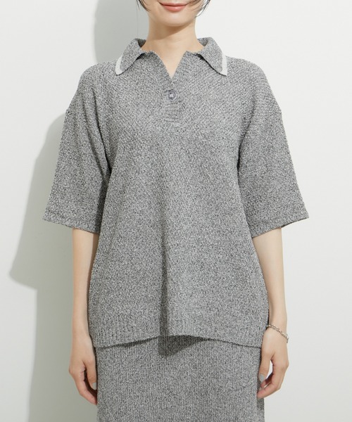 「LE CERCLE par rope'」 半袖ニット FREE ブラック系その他2 レディース_画像9