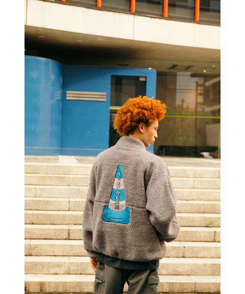 ICECREAM（アイスクリーム） ブルゾン アウター FLEECE ZIP UP JACKET