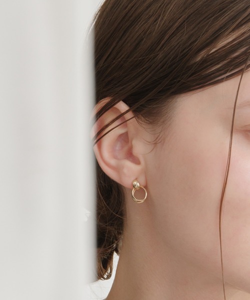 ピアス 「Viju GOLD」 10金 アクセサリー Luum-Due レディース ピアス レディースの画像