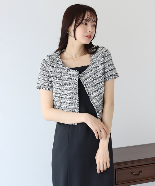 「BLUEEAST」 「r x d」ノーカラージャケット MEDIUM ホワイト レディース_画像9