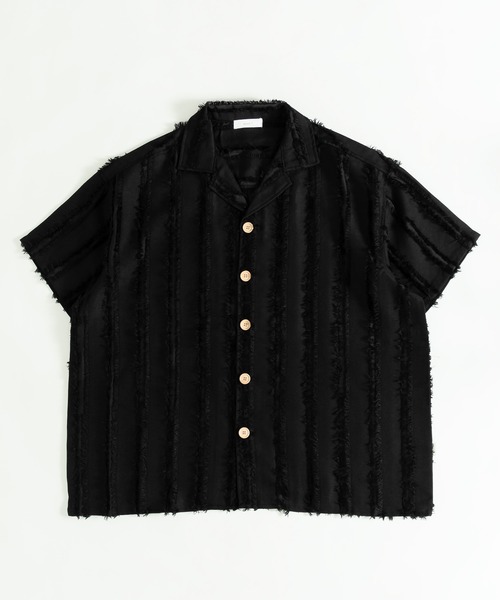 「MUHET」 半袖シャツ X-LARGE ブラック レディース_画像6