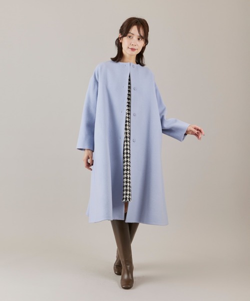 Maglie le cassetto（マーリエ ル カセット） ノーカラーコート コート