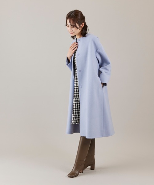 Maglie le cassetto（マーリエ ル カセット） ノーカラーコート コート