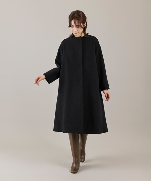 Maglie le cassetto（マーリエ ル カセット） ノーカラーコート コート