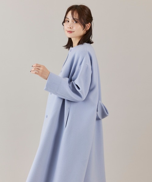 Maglie le cassetto（マーリエ ル カセット） ノーカラーコート コート