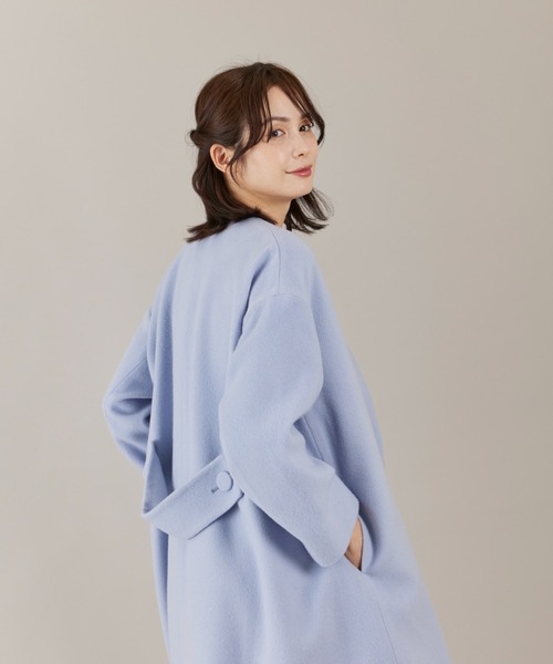 Maglie le cassetto（マーリエ ル カセット） ノーカラーコート コート