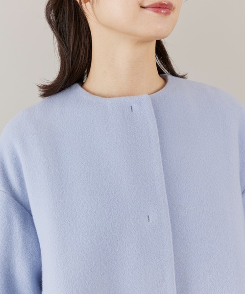 Maglie le cassetto（マーリエ ル カセット） ノーカラーコート コート