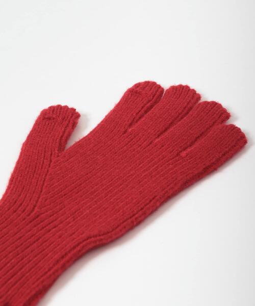 SENSE OF PLACE by URBAN RESEARCH 手袋 モチモチニットグローブ