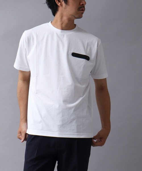 「NOLLEY'S」 半袖Tシャツ X-LARGE ダークネイビー メンズ_画像2