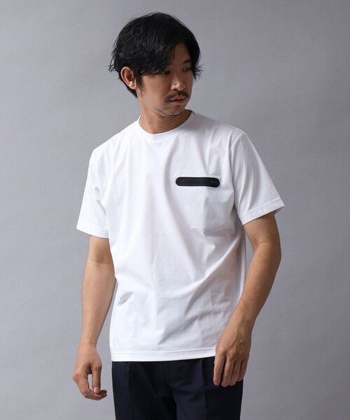 「NOLLEY'S」 半袖Tシャツ X-LARGE ダークネイビー メンズ_画像4