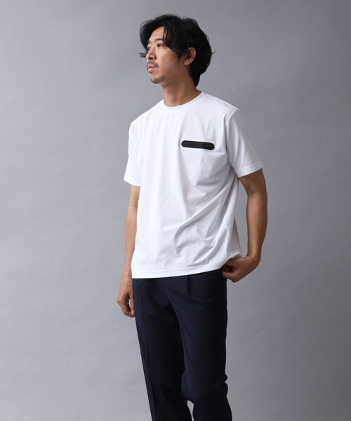 「NOLLEY'S」 半袖Tシャツ X-LARGE ダークネイビー メンズ_画像5