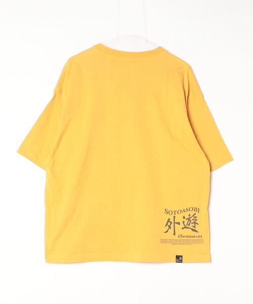 「go slow caravan」 半袖Tシャツ 3 オレンジ メンズ_画像2