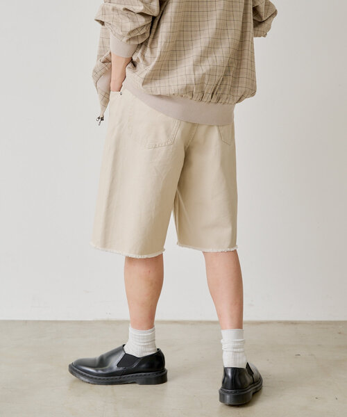 「WHIMSIC」 ハーフパンツ 1 オフホワイト レディース_画像9