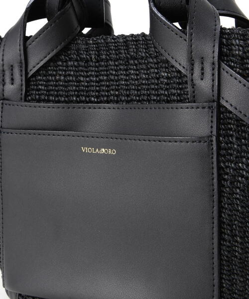 「VIOLAd'ORO」 2WAYバッグ F シルバー レディース_画像7