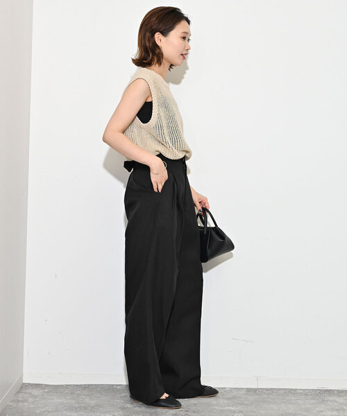 「SLOBE IENA」 パンツ 36 ブラウン レディースの画像