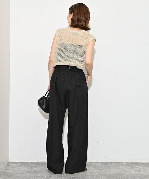 「SLOBE IENA」 パンツ 36 ブラウン レディースの画像