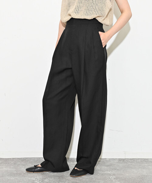 「SLOBE IENA」 パンツ 36 ブラウン レディースの画像