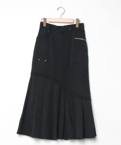 美品ユナイテッドトウキョウ　ブラックロングスカート UNITED TOKYO（ユナイテッドトウキョウ） ロングスカート 1 ブラック