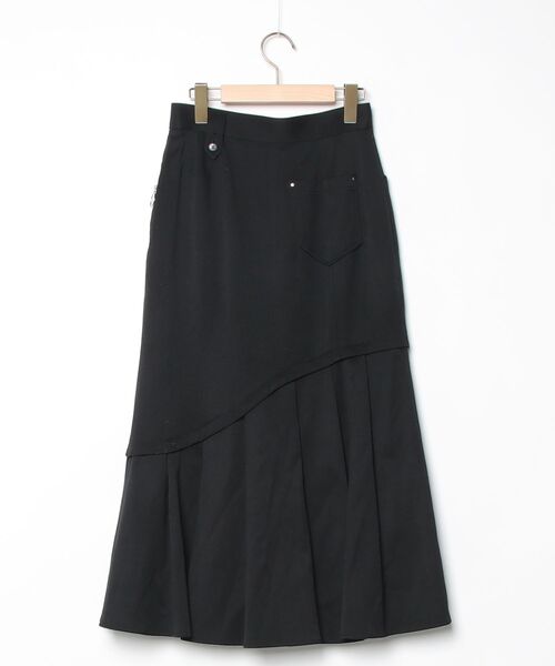 美品ユナイテッドトウキョウ　ブラックロングスカート UNITED TOKYO（ユナイテッドトウキョウ） ロングスカート 1 ブラック