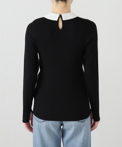 La TOTALITE（ラ トータリテ） ニット セーター 「洗える」パール