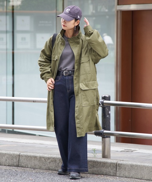 「Franklin Climbing」 ミリタリーコート LARGE カーキ メンズ_画像2