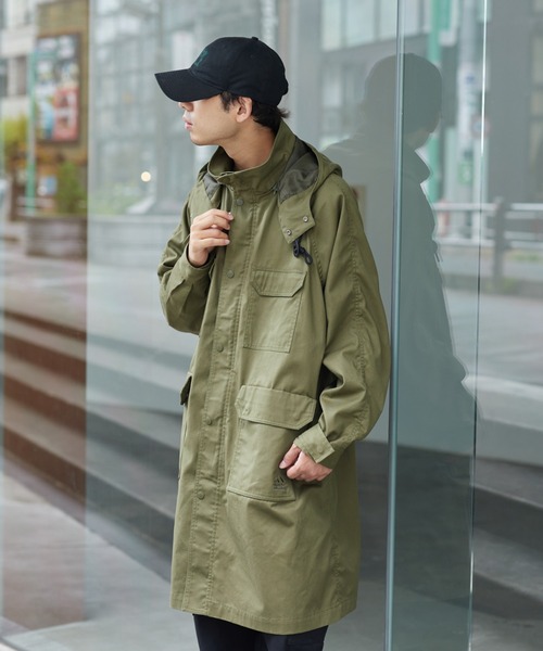 「Franklin Climbing」 ミリタリーコート LARGE カーキ メンズ_画像8