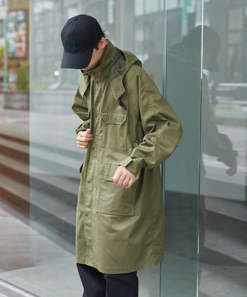「Franklin Climbing」 ミリタリーコート LARGE カーキ メンズ_画像9