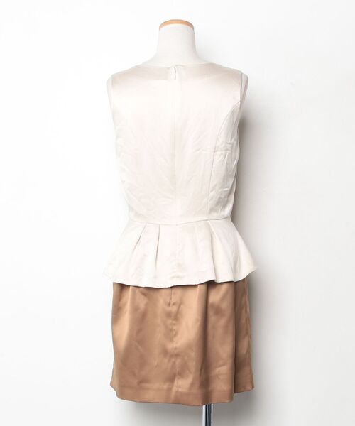 「JENEVIEVE」 セットアップ 0 ベージュ レディース_画像2