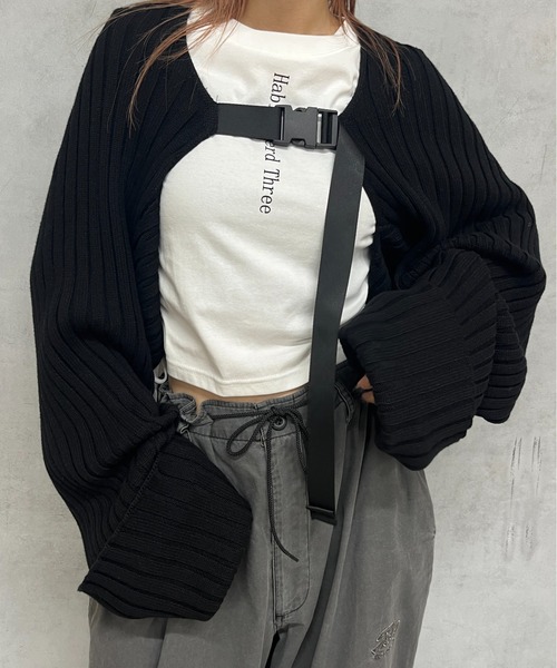 「WHO'S WHO gallery」 「COOPER」カーゴパンツ FREE チャコールグレー レディース_画像9