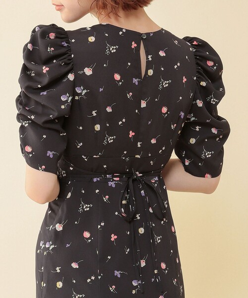 「DEICY」 半袖ワンピース 0 ブラック レディース_画像4