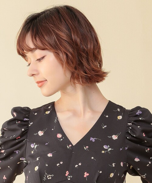 「DEICY」 半袖ワンピース 0 ブラック レディース_画像6