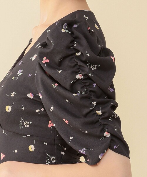 「DEICY」 半袖ワンピース 0 ブラック レディース_画像8