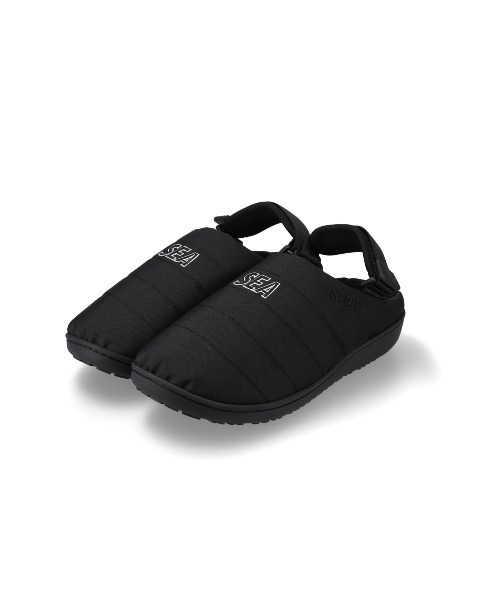 WIND AND SEA × SUBU サンダル ブラック SUBU（スブ） サンダル SUBU x WDS Sandal メンズ レディース