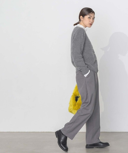 「Gready Brilliant」 「AuieF」パンツ 36 グレー レディース_画像8