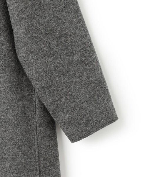 「23区」 7分袖ワンピース 32 グレー レディース_画像4