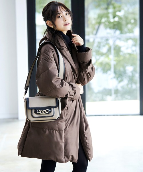 RUIRUE BOUTIQUE ダウンコートS 未使用 RUIRUE BOUTIQUE（ルイルエブティック） ダウンコート S キャメル