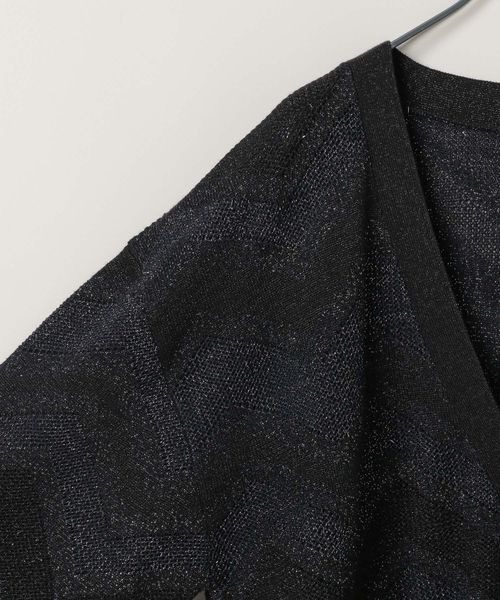 「JEANASIS」 ニットカーディガン FREE レッド系その他 レディース_画像5