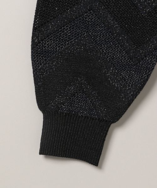 「JEANASIS」 ニットカーディガン FREE レッド系その他 レディース_画像6