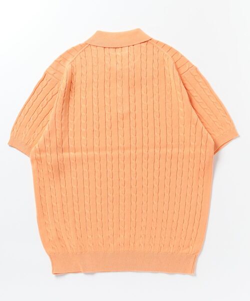 「BEAMS PLUS」 半袖ポロシャツ X-LARGE ネイビー メンズ_画像2