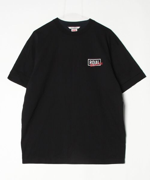 「roial」 半袖Tシャツ MEDIUM ブラック メンズ_画像2