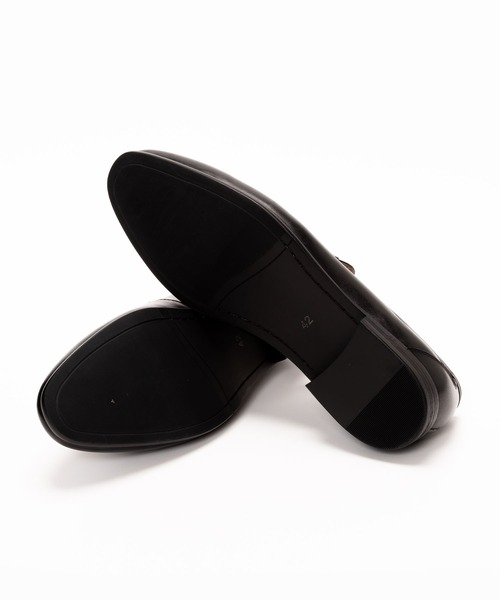 「LUCIUS」 ローファー 40 ブラック メンズ_画像5