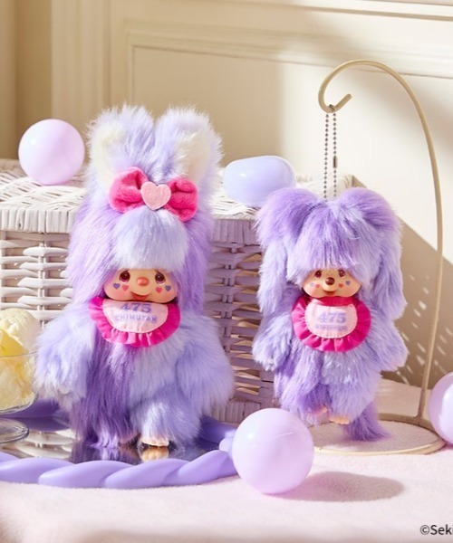 THE BAREFOOT キーホルダー 「 Monchhichi / モンチッチ 」 しなこ x