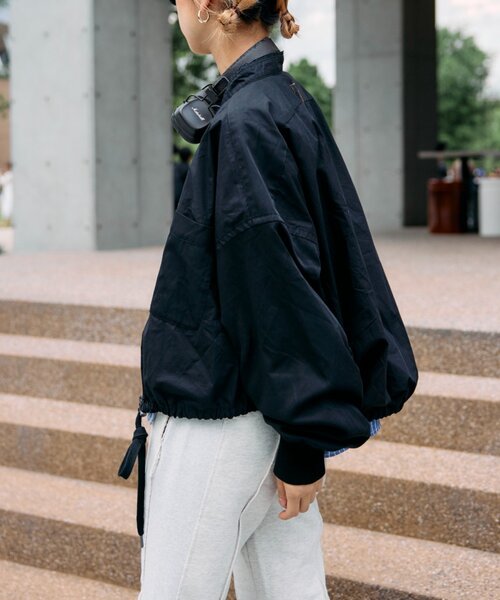 「etsinta」 ブルゾン ONE SIZE キャメル レディース_画像6