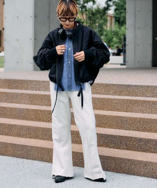 「etsinta」 ブルゾン ONE SIZE キャメル レディース_画像8