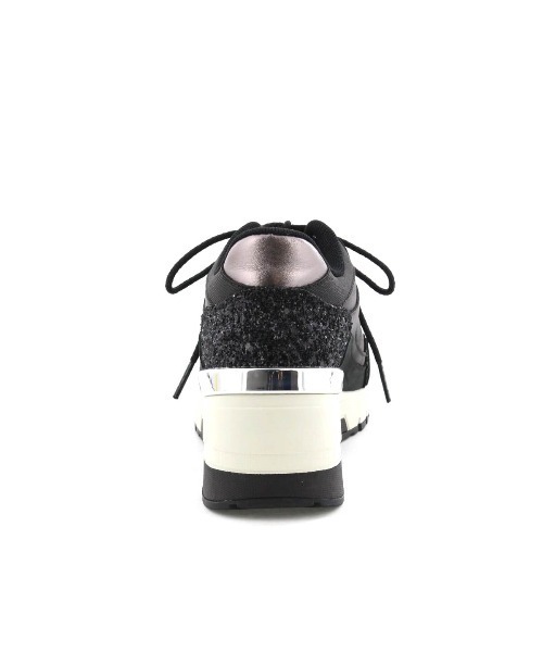 「HIMIKO」 ハイカットスニーカー 24.0cm ブラック レディース_画像9