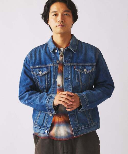 LEVI‘S リーバイス ジャケット Ｓ ブルー メンズ Levi's（リーバイス） デニムジャケット MEDIUM コバルトブルー メンズ