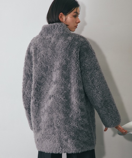 SMILE ORCHID（スマイルオーキッド） ムートンコート ボアコート