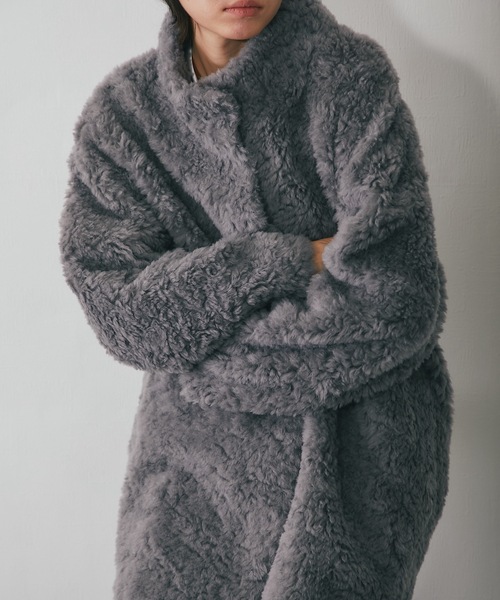 SMILE ORCHID（スマイルオーキッド） ムートンコート ボアコート