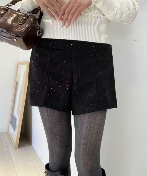 ☆d.i.a 大人気ラメショーパン☆ パンツ ラメショートパンツ